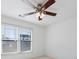 Bedroom with ceiling fan and window at 970 Samples Nw Ln, Atlanta, GA 30318