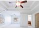 Main bedroom with bathroom access and high ceilings at 970 Samples Nw Ln, Atlanta, GA 30318