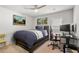 Cozy bedroom featuring a bed and workspace at 2732 Piper Dr, Atlanta, GA 30331