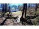 Wooden footbridge and view of house from the backyard at 1394 Yates Ave, Austell, GA 30106
