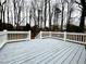 Spacious deck overlooking wooded backyard at 1394 Yates Ave, Austell, GA 30106
