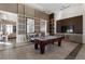 Game room featuring a pool table and seating area at 1820 Peachtree Nw St # 1005, Atlanta, GA 30309