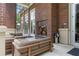 Cozy outdoor fireplace and seating area at 1820 Peachtree Nw St # 1005, Atlanta, GA 30309