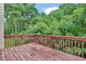 Deck with wooded backyard view, perfect for relaxing at 1039 Megan Ct, Sugar Hill, GA 30518