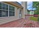 Back deck with access from house, overlooks backyard at 1039 Megan Ct, Sugar Hill, GA 30518