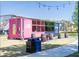 Colorful shipping containers converted into food vending stations at 110 Bowen Sw Cir, Atlanta, GA 30315