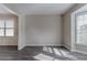 Bright dining room with bay window and hardwood floors at 7336 Toccoa Cir, Union City, GA 30291