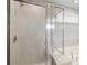 Large walk-in shower with glass enclosure at 165 Delilah St, Mcdonough, GA 30252