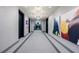 Modern building hallway with elevator access at 250 Pharr Ne Rd # 602, Atlanta, GA 30305