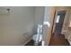 Simple bathroom with toilet and flooring at 710 Ridge Way, Lithonia, GA 30058