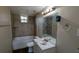 Small bathroom with shower/tub combo and vanity at 2531 Ridgecrest Nw Dr, Kennesaw, GA 30152