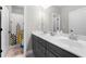 Bathroom with double vanity and shower/tub combo at 3465 Fenton Se Dr, Smyrna, GA 30080