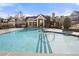 Community pool with clubhouse and lounge area at 3465 Fenton Se Dr, Smyrna, GA 30080