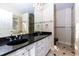 Double vanity bathroom with granite countertop at 991 Greenwood Ne Ave, Atlanta, GA 30306