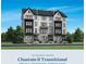 Townhome elevation with modern farmhouse features at 2034 Juliette Ave, Alpharetta, GA 30009