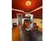 Formal dining room featuring wainscoting, hardwood floors and chandelier at 1520 Vassar Ave, College Park, GA 30337