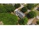 Aerial view of house showcasing backyard, landscaping, and neighborhood at 114 Tracy Ln, Mcdonough, GA 30253