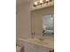 Bathroom with single vanity and view into bedroom at 6320 Glen Oaks Ln, Sandy Springs, GA 30328