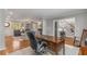 Convenient home office with hardwood floors, ample desk space, and natural light at 820 Oak Ter, Norcross, GA 30071