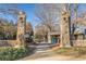 Stone pathway leading into a park at 820 Oak Ter, Norcross, GA 30071