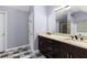 Modern bathroom with granite countertops and updated fixtures at 1598 Blue Spruce Ln, Conyers, GA 30012
