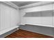 Large walk-in closet with ample shelving and hanging space at 1598 Blue Spruce Ln, Conyers, GA 30012