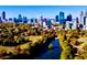 Panoramic view of the Atlanta skyline with cityscape and park at 457 Parkway Ne Dr, Atlanta, GA 30308