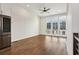 Bright living room with hardwood floors and large windows at 457 Parkway Ne Dr, Atlanta, GA 30308