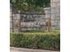 Piedmont Park entrance sign with pet leash requirements at 457 Parkway Ne Dr, Atlanta, GA 30308