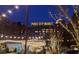 Night view of Ponce City Market with festive lighting at 457 Parkway Ne Dr, Atlanta, GA 30308