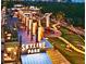 Aerial view of Skyline Park at night, showing layout and features at 457 Parkway Ne Dr, Atlanta, GA 30308