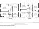 Two-story house floor plan; four bedrooms, two baths at 2210 Lisa Se Dr, Marietta, GA 30067