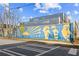 Street view of mural and shipping containers at 193 Gibson St, Atlanta, GA 30316