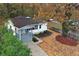 Aerial view of a newly renovated house at 2068 Verbena Nw St, Atlanta, GA 30314