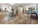 Open living space featuring hardwood floors and neutral decor at 2068 Verbena Nw St, Atlanta, GA 30314