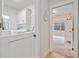 Convenient laundry room with access to a bedroom at 228 Dawson Dr, Woodstock, GA 30188