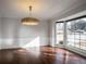Spacious dining room with hardwood floors and bay window at 3581 Baywater Trl, Snellville, GA 30039