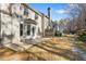 Private backyard with patio and green space at 216 Parc View Ln, Woodstock, GA 30188