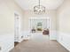 Bright dining room with chair rail and access to living room at 3811 Breneau Ct, Decatur, GA 30034