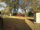 Spacious backyard with mature trees and sheds at 1261 Cliffwood Se Dr, Smyrna, GA 30080