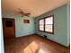 Living room with hardwood floors and light blue walls at 1261 Cliffwood Se Dr, Smyrna, GA 30080