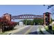 City entrance with a bridge structure over the road and landscaping at 2456 Bayberry St, Acworth, GA 30101