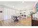 Modern kitchen with stainless steel appliances and a large island at 4169 Wood Fern Ln, Buford, GA 30519