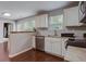 Kitchen with stainless steel appliances and granite countertops at 9265 Tara Sw Dr, Covington, GA 30014