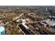 Aerial view showcasing the townhome community and its surroundings at 1939 Ridgemont Ln, Decatur, GA 30033