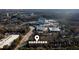 Aerial view showing townhome location and surrounding area at 1939 Ridgemont Ln, Decatur, GA 30033