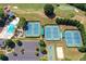 Community features tennis courts, pool, playground, and basketball court at 5032 Hickory Hills Dr, Woodstock, GA 30188