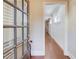 Bright and airy entryway with hardwood floors at 588 Myrtle Trace Ln, Suwanee, GA 30024