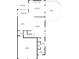 Detailed floor plan of the home's first floor, highlighting the room layout and dimensions at 588 Myrtle Trace Ln, Suwanee, GA 30024