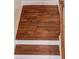 Wood and white staircase at 588 Myrtle Trace Ln, Suwanee, GA 30024